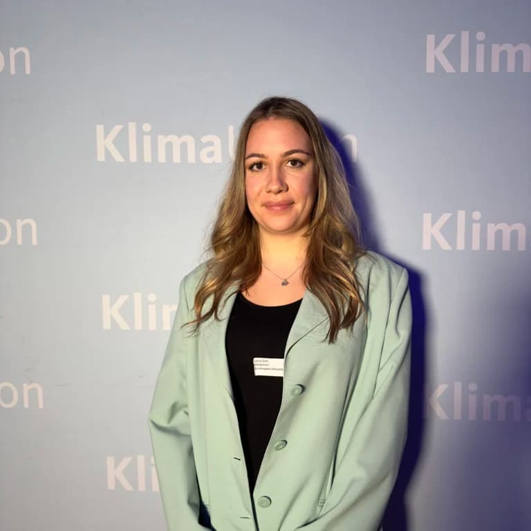 Laura Dehl, Büroleitung, Referentin für Internationale Klimapolitik bei der KlimaUnion gGmbH